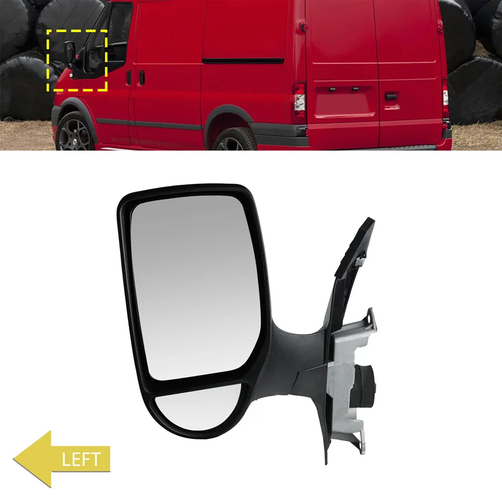 

Short Arm Wing Door Mirror Assembly Front Rearview Mirror For Transit MK7 2006-2014 MK6 2000-2006 4503737 4643995 1429720