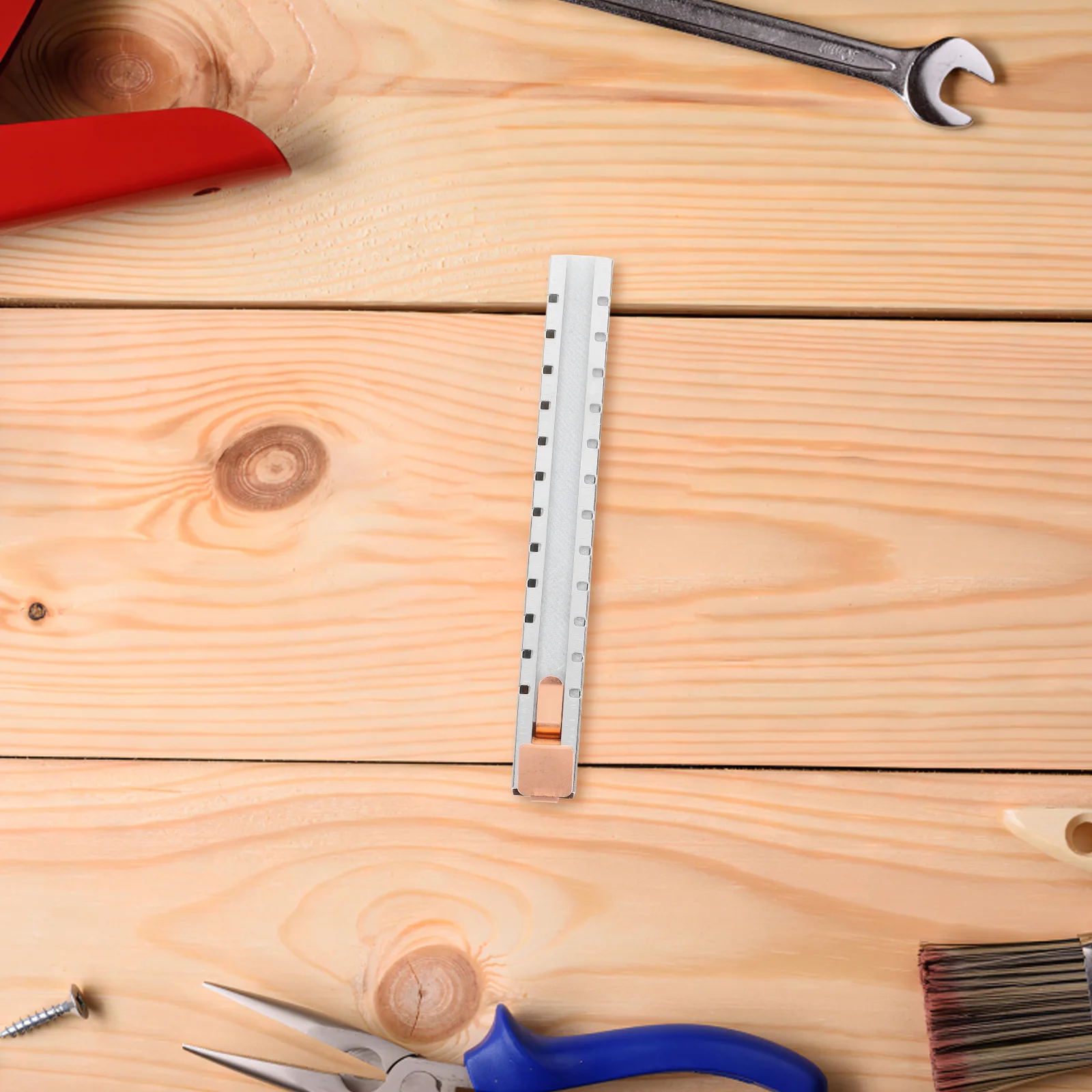 1 Set Alat Penanda Batu Sabun Baja Datar Untuk Pengelasan Aluminium Logam Besi Cor Tukang Kayu Multifungsi Talc