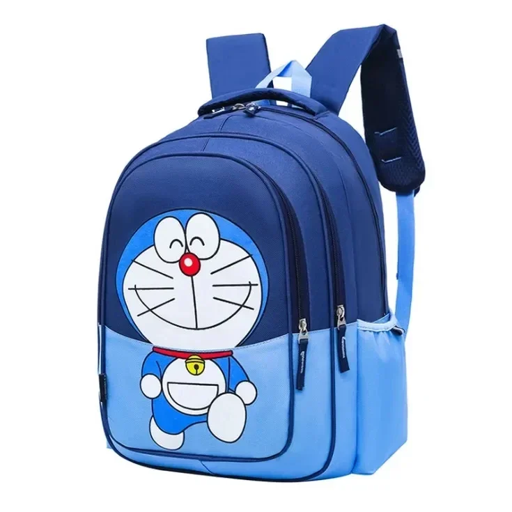 Mochila escolar de dibujos animados Doraemon para niño, mochila ligera para pupila, 35x26x13cm, 2023