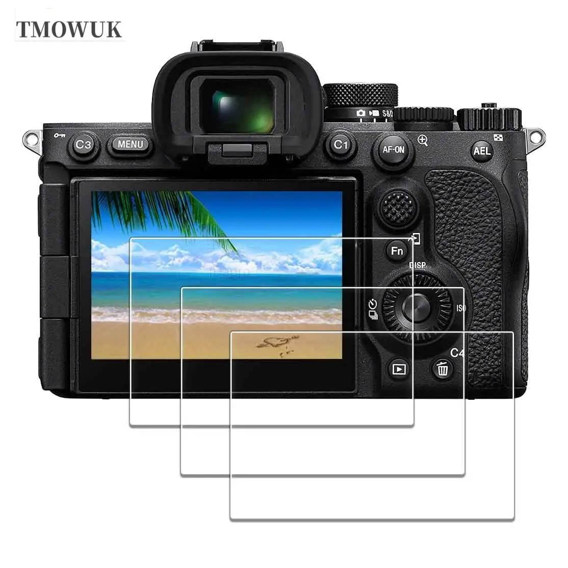 

For A7RII A7RIII A7R4 A7R4A A7SMII A7RMII A7MII A7MIII Tempered Glass Screen Protector LCD Protective Film 9H Hardness HD Clear