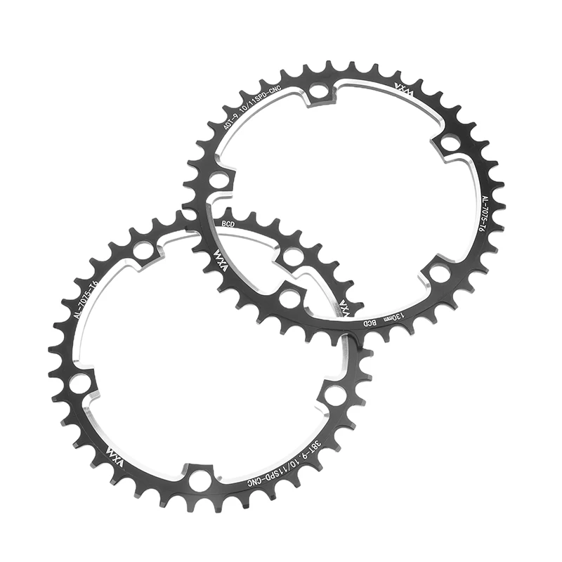 130 BCD Bicycle Chainring Narrow Wide Stars 38-60T AL7075 Sprocket For Road Bike Positive And Negative Gear Plate view 5