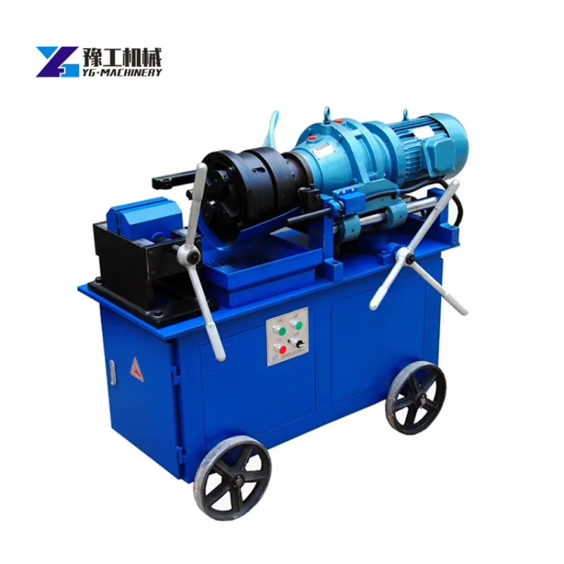 Portable Pipe Threading Machine - Handheld Design For On-Site Plumbing HVAC Work