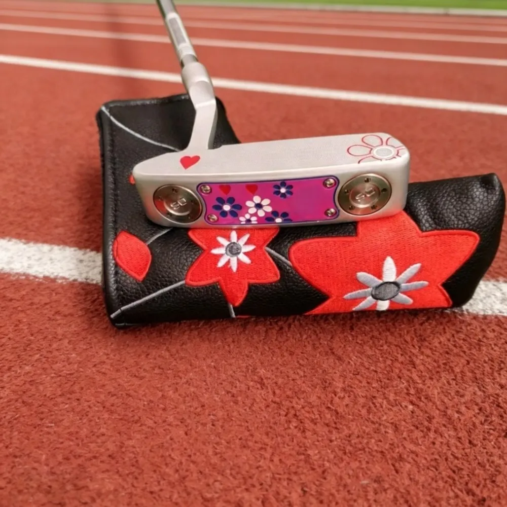 

Beginner Women's Floral Golf Putter – Practice Golf Club for Indoor/Outdoor Putting