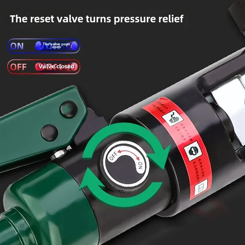 Electric Crimping Tool for Multifunctional Copper and Aluminum Nose Terminals and Cable, Hydraulic Clamp C