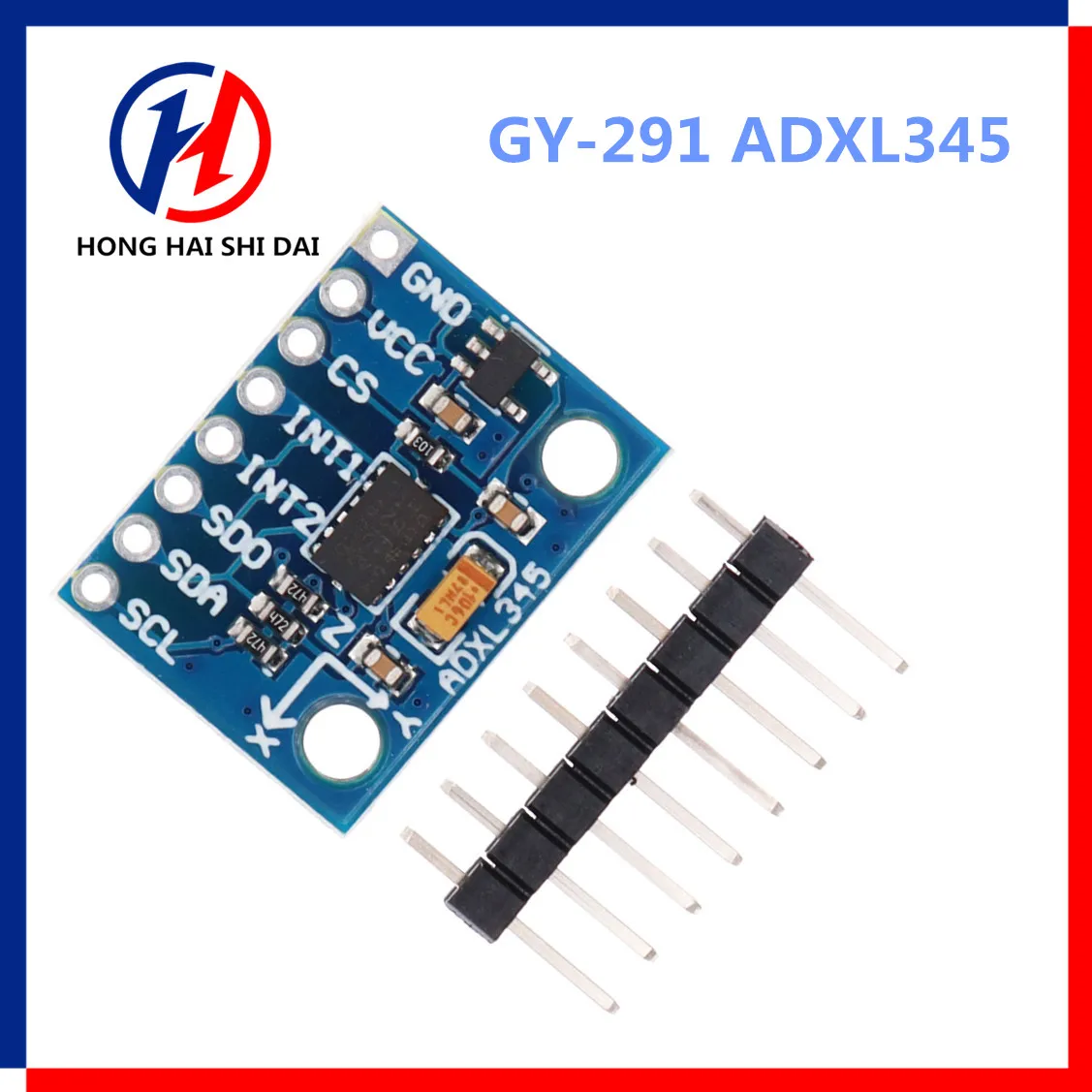 

GY-291 ADXL345 3-Axis Digital Gravity Sensor Acceleration Module IIC/SPI transmission module Tilt Sensor For