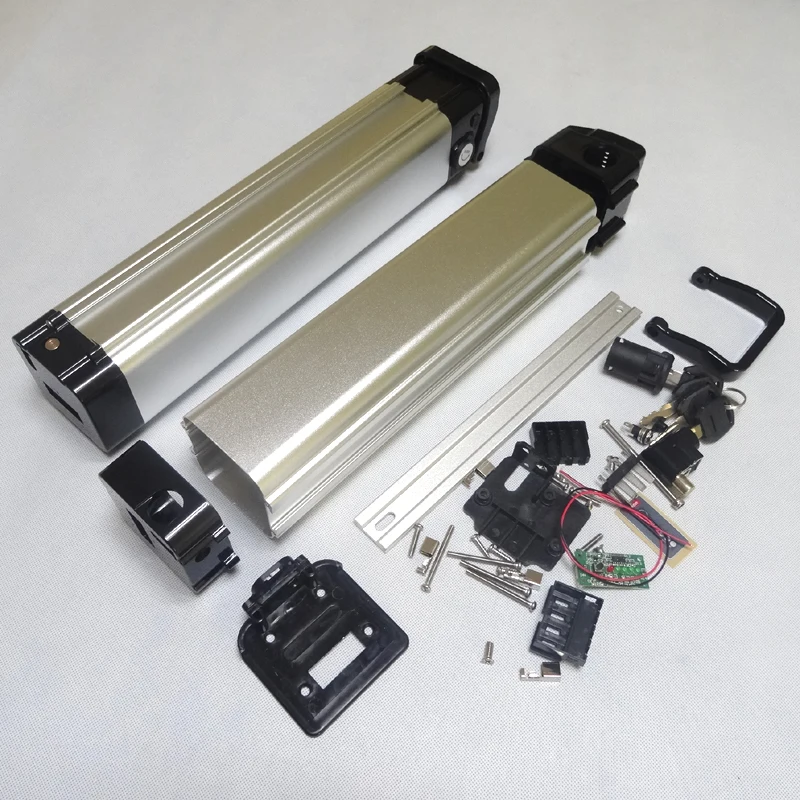 Ebike 36V Li-ion Battery Box/Case For DIY E-bike Lithium Battery Pack Can Hold 40-60 18650 Cell