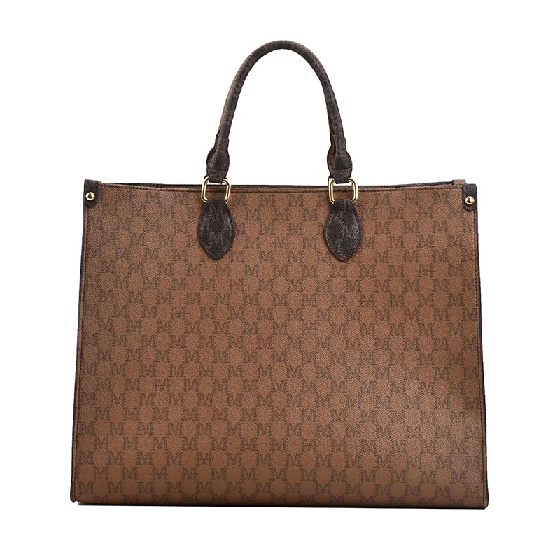 

2025 New Large Capaci Ladies Briease Busin Commuter Cuter Bag Handheld Document Bag Soft PU Leather Zipper Closure