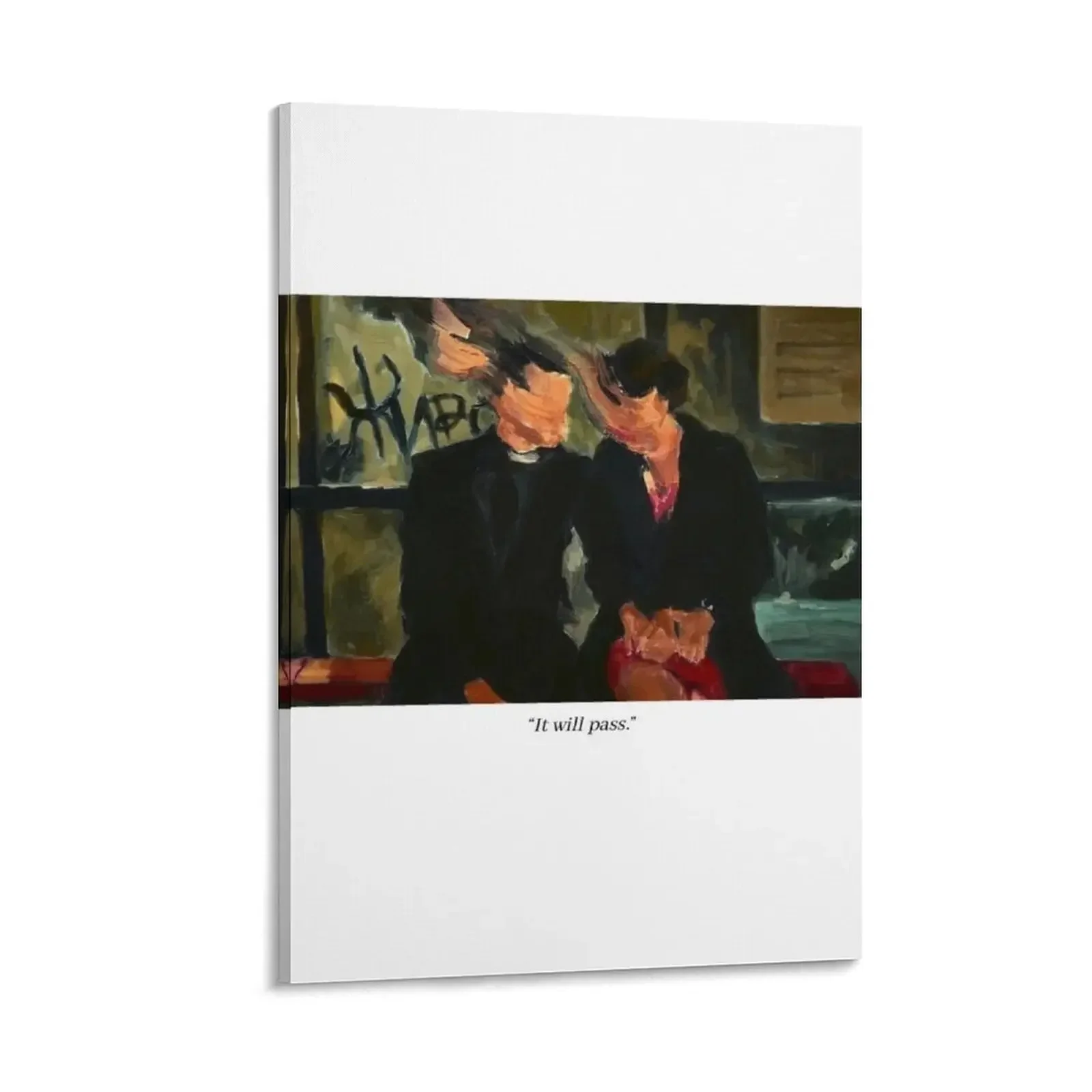 

Fleabag "It will pass" Quote Canvas Painting anime room decor Home decoration Paintings