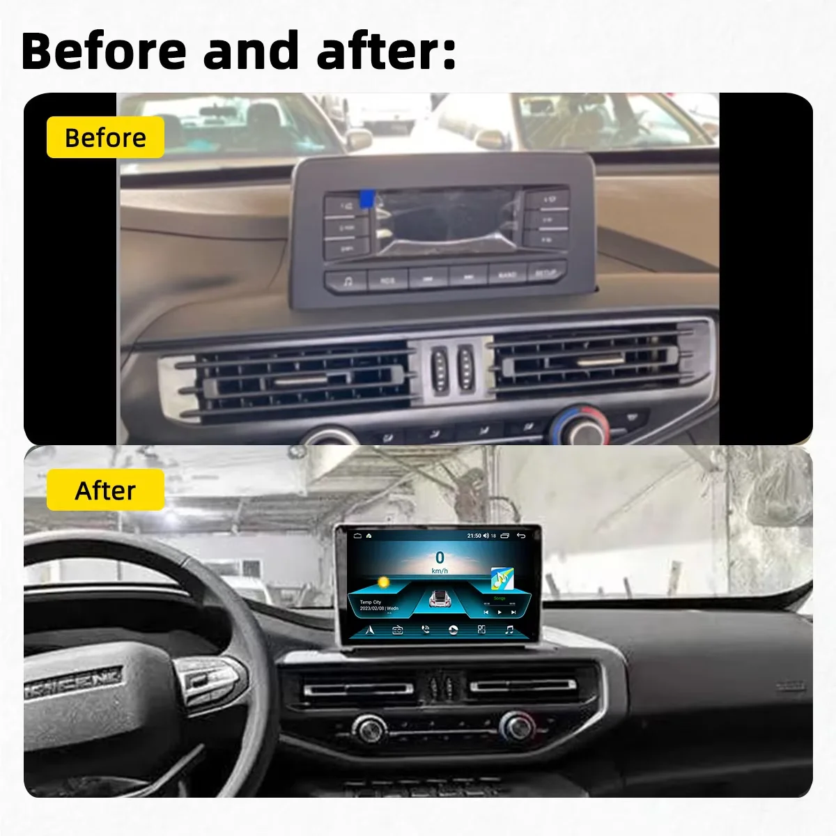 Car Stereo Radio Multimedia Player For Changan Hunter F70 2019-2021 GPS ASP FM Wireless Carplay Android Auto 2din DVD Head Unit