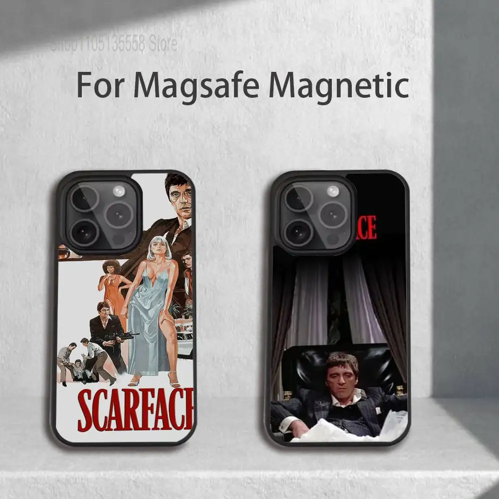 

S-Scarfaces 1983 F-Film Phone Case For IPhone 17,16,15,Pro,Max,Air,14,Plus,13,12,11 Magesafe Wireless Charge Cover