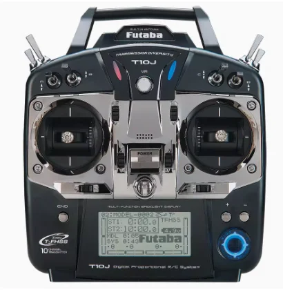 Original NEW in box Futaba T10J 10J 10-Channel 2.4GHz 2.4G Air T-FHSS S-FHSS Radio Transmitter R3008SB receiver  TX RX for RC