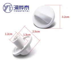 Universal Speed Control Knob with Multi-Speed Timer for Desk/Wall Fans - Plastic Rotary Switch