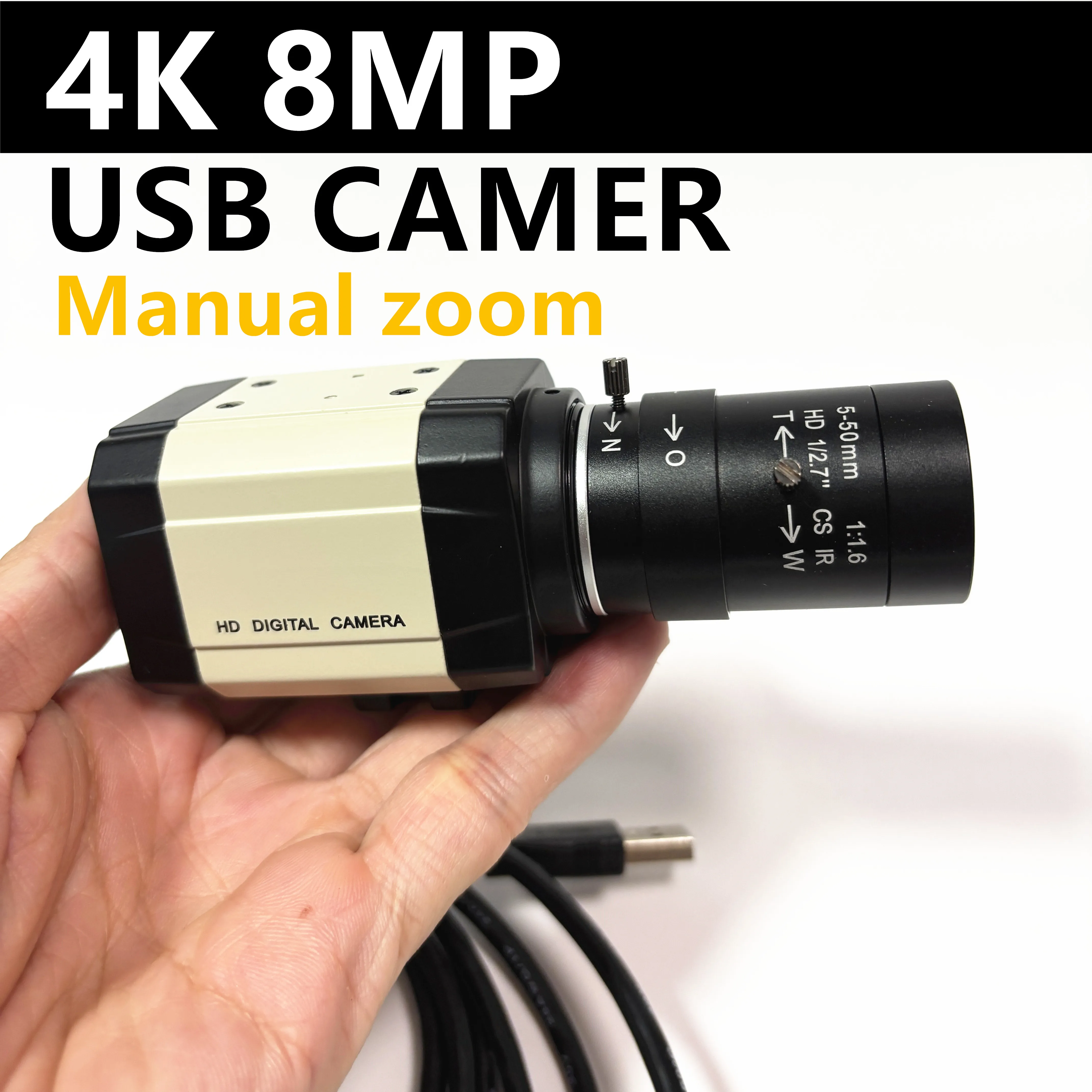 High Speed 4MP UVC USB Webcam