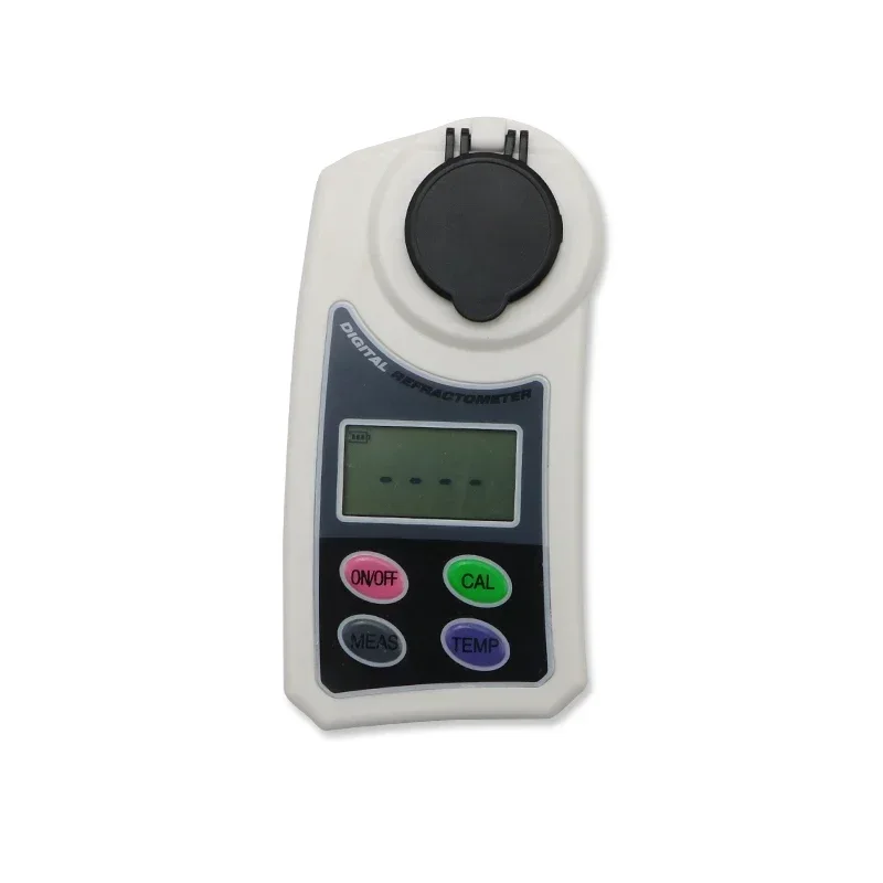 Shahe Digital Refractometer 0-55% Brix LCD Display Use For Measure The Sugar Content In Water Samples, Food, Fruits, And Crops