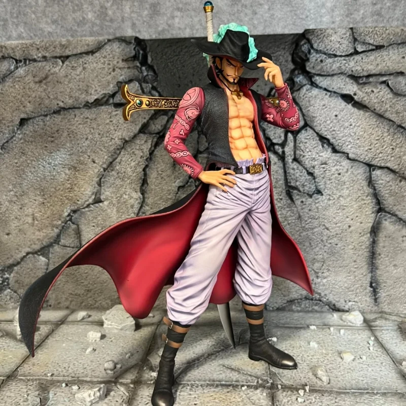 

NEW 30cm/11.81in Anime One Piece Figure Dracule Mihawk Action Figures Pvc Statue Desktop Ornamen Collection Model Gifts Toys