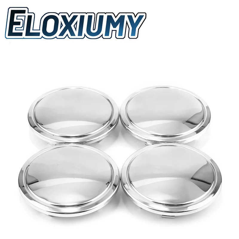 Комплект из 4 колпачков для центрального отверстия колесных дисков Eloxiumy для Audi A3, A4, A5, A6, S5 (2008-2019) и Audi Q3, S8, S6, S7 (2015-2018) # 4B0 601170A # 58811 OD 69мм ID 55.6мм