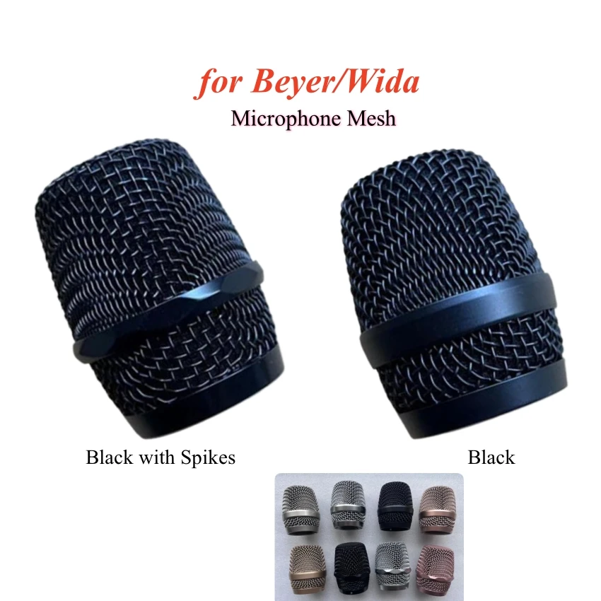 1 PCS Microphone Mesh for Beyer/Wida Mesh Microphone Grille, Metal Mesh Cover, KTV Accessories