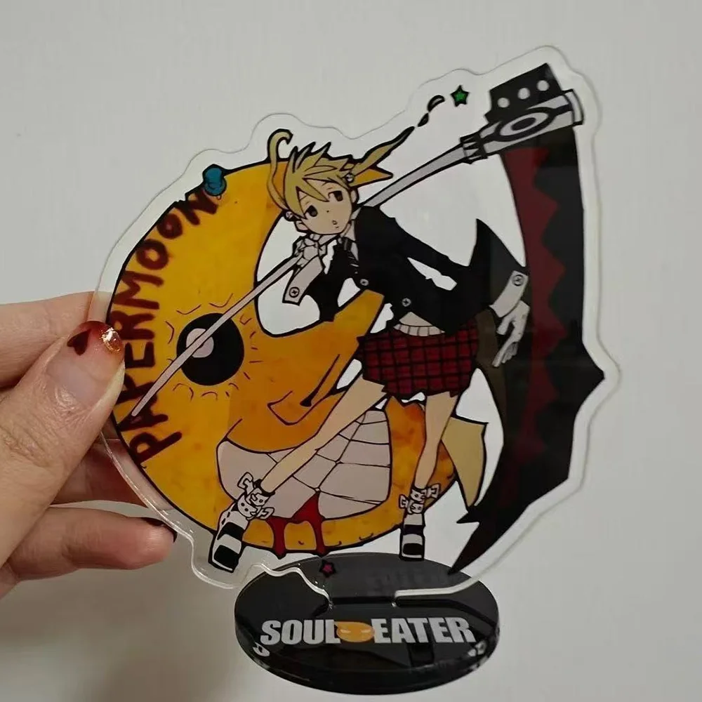 Anime Soul Eater Maka Albarn Cosplay Acrylic Stand Cartoon Figure Standing Plate Collect Desktop Decoration