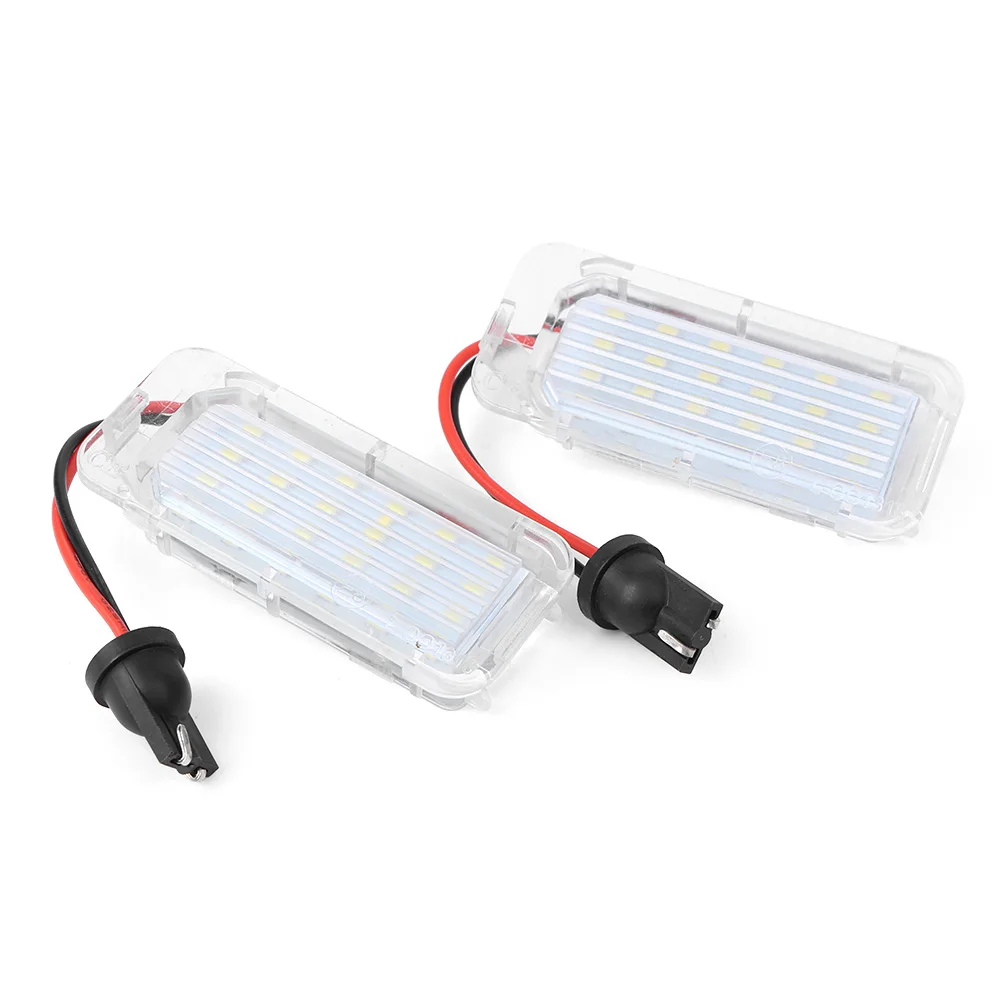 For Ford Focus 2008-up Car LED License Number Plate Light Lamp For Ford Kuga Fiesta Mondeo S-Max Grand C-Max Galaxy 1Pair