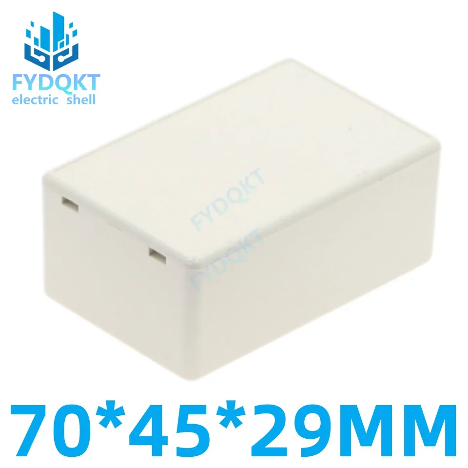 1PCS 70x45x29mm Plastic Case DIY Waterproof Box White Electronic Case Junction Box