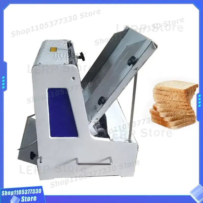 Automatic Bread Slicer Machine Energy Saving Adjustable Thickness Cutter for Home Kitchen Baking Tool Fresh Loaf Slicing