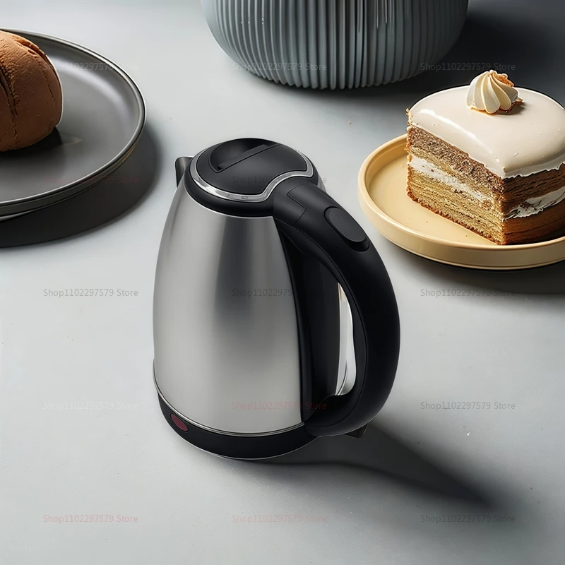 Portable 2L Stainless Steel Travel Electric Kettle and Coffee Tea Water Boiler For Hotel Family Trip Kitchen Smart Kettle Pot