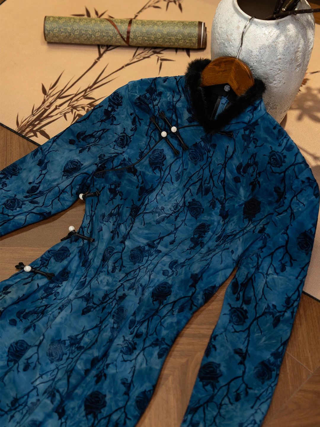 blu-young-sle-thiened-lungo-sve-qipao-donna-faionable-caldo-inverno-abito-di-media-lunghezza-di-alta-qualita-risvolto-obliquo-embro