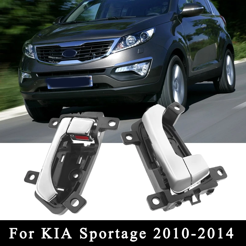 2/1Pcs Car Left/Right Inside Door Handle for KIA Sportage 2010 2011 2012 2013 2014 82610-3W000 82620-3W000