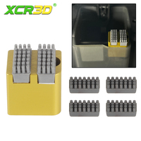 For bambulab P1S X1 Series nozzle silicone wiper Nozzles Brush Hotbed Mounted Scrubbers for Bambu lab Cleaning Tool 3D Printer