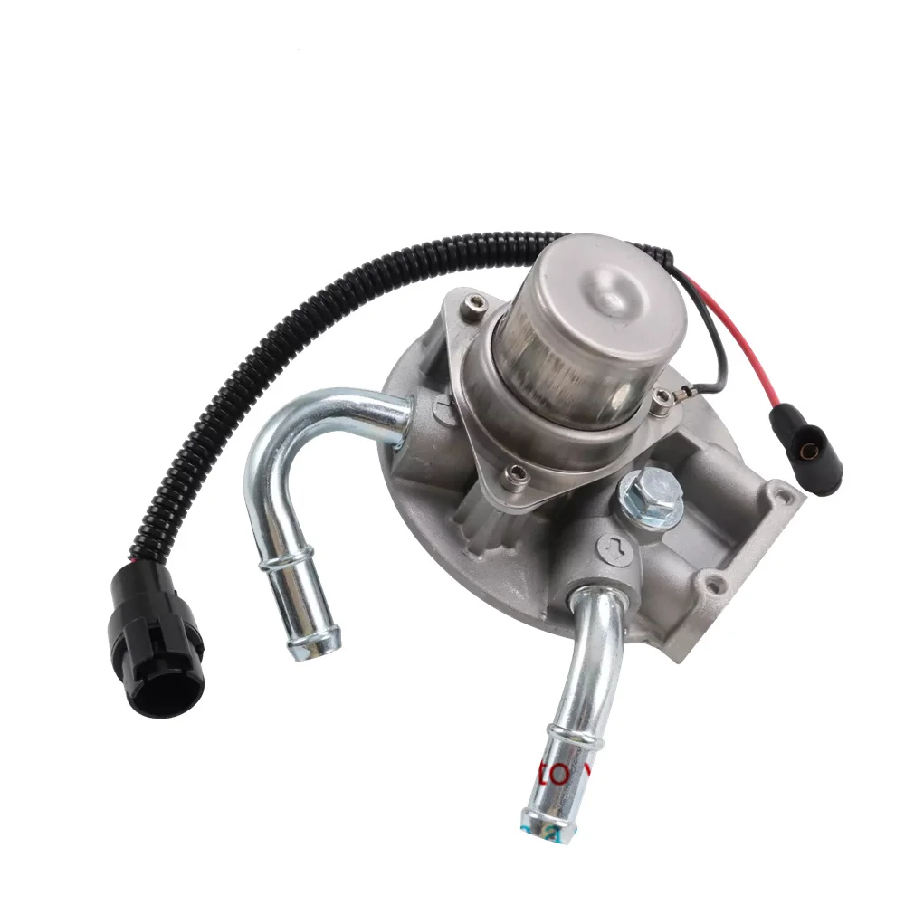 

For Chevrolet GMC V8 6.6L 2004-2013 12642623 Fuel Filter Head with Hand Fuel Pump and Heater and Aluminum Air Bleeder Screw