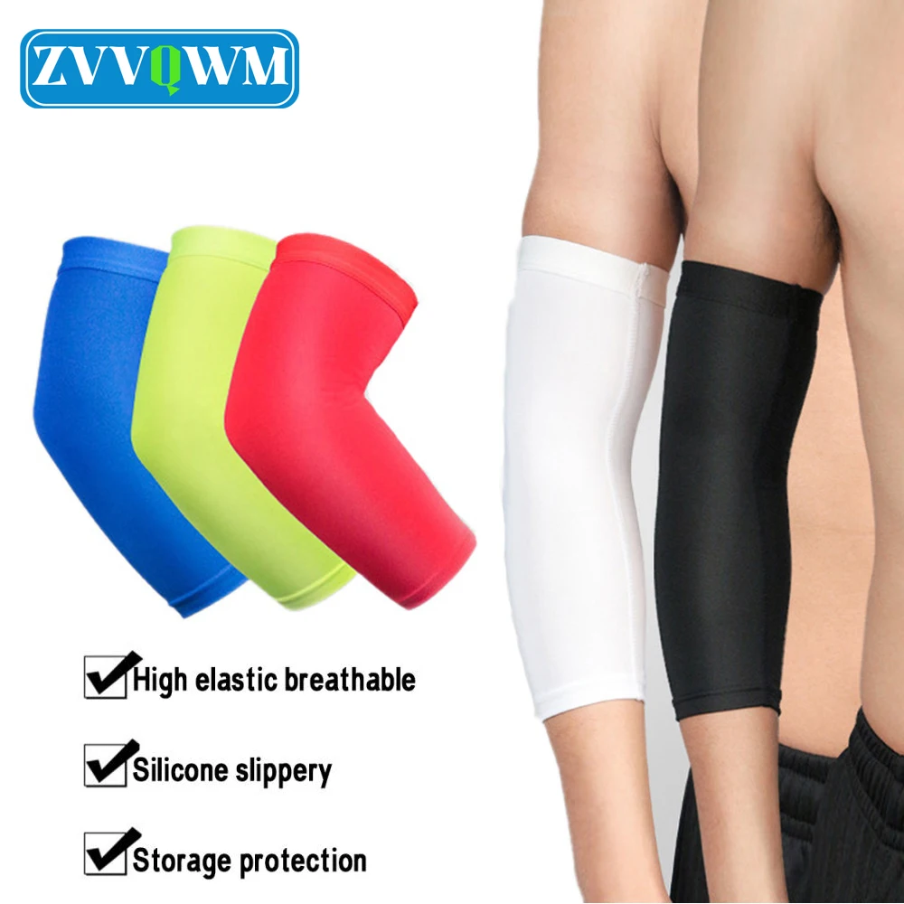 1Pcs Compression Elbow Sleeve Arm Support Adult Spors Elbow Brace Weightlifting Pain Relief Workout Arm Elbow Sleeve Tendonitis