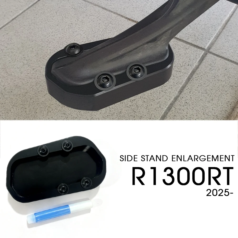 Per BMW R1300RT R 1300 RT Cavalletto laterale Ingrandimento 1300RT Accessori moto Estensione in alluminio Cavalletto Pad R1300RT