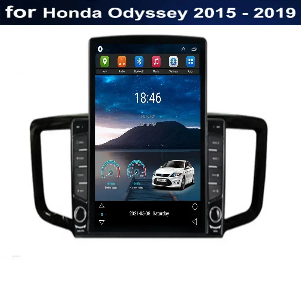 

9,7 "Android 13 для Honda Odyssey 2015 2016 2017 2018 2019-2035 Tesla Тип Автомобильный радиоприемник Мультимедийный видеоплеер Навигация GPS