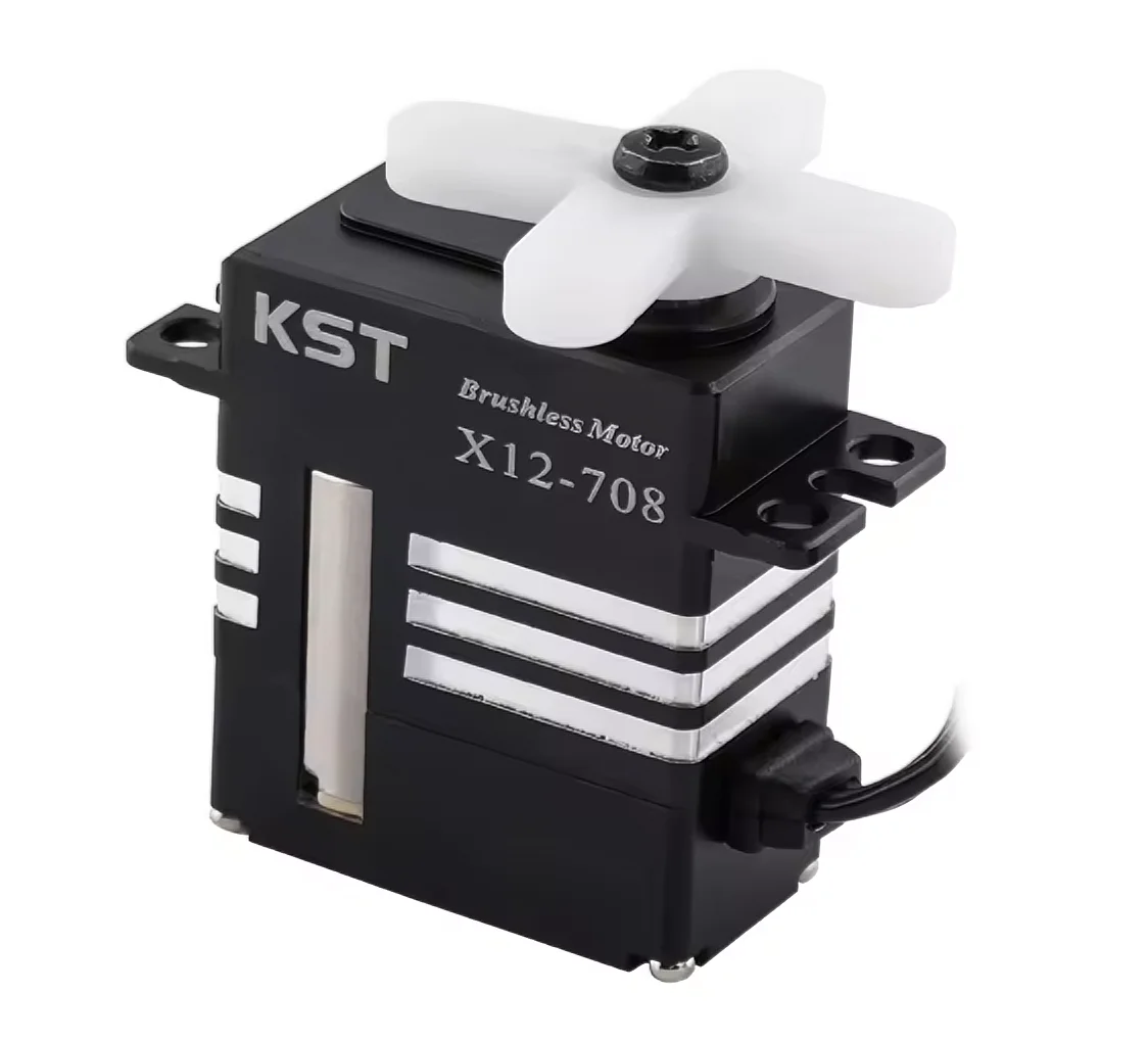 KST X12-708 Miniature All Metal Digital Servo High Pressure High Torque 9.3KG for Fixed Wing 450 Inclined Plate 30E