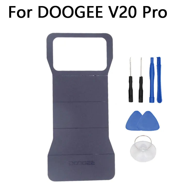 

Новый оригинальный чехол для аккумулятора DOOGEE DOOGEE V20 Pro, задняя крышка, стеклянный чехол, аксессуары для смартфона DOOGEE V20 Pro V20pro