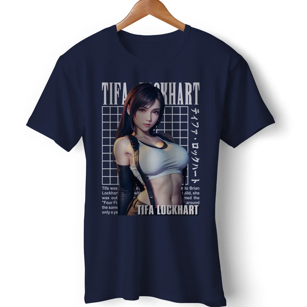 Tifa Lockhart Final Fantasy VII Remake Game Cloud Funny Gift BOUNTEES T-Shirt