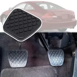 2Pcs Car Rubber Clutch Brake Foot Pedal Pads Covers For Honda Accord Element Civic CRV Acura TL RSX TSX 46545 SA5 000