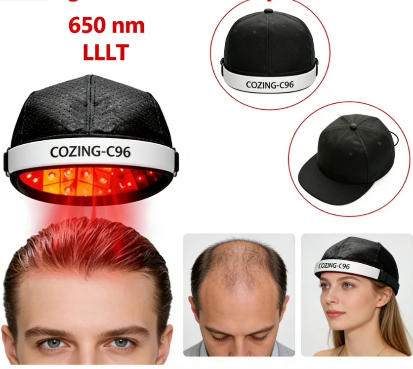 

Шапка для светотерапии, лазерное устройство для роста волос, стимулирует волосяные фолликулы, решение от выпадения волос для всех типов волос