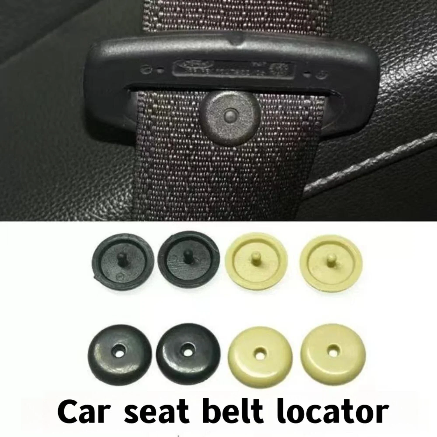 

Adjustable, Durable, Nonslip Set of 10 Car Seat Belt Clip Locator Accessories - Reliable Security Enhancements for Effective Saf