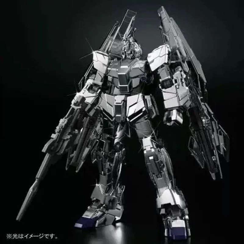 

Xingdong Assembly Pb Limited Hguc 1/144 Unicorn 3 Phoenix Rc Silver Plated Assembly Model Gift