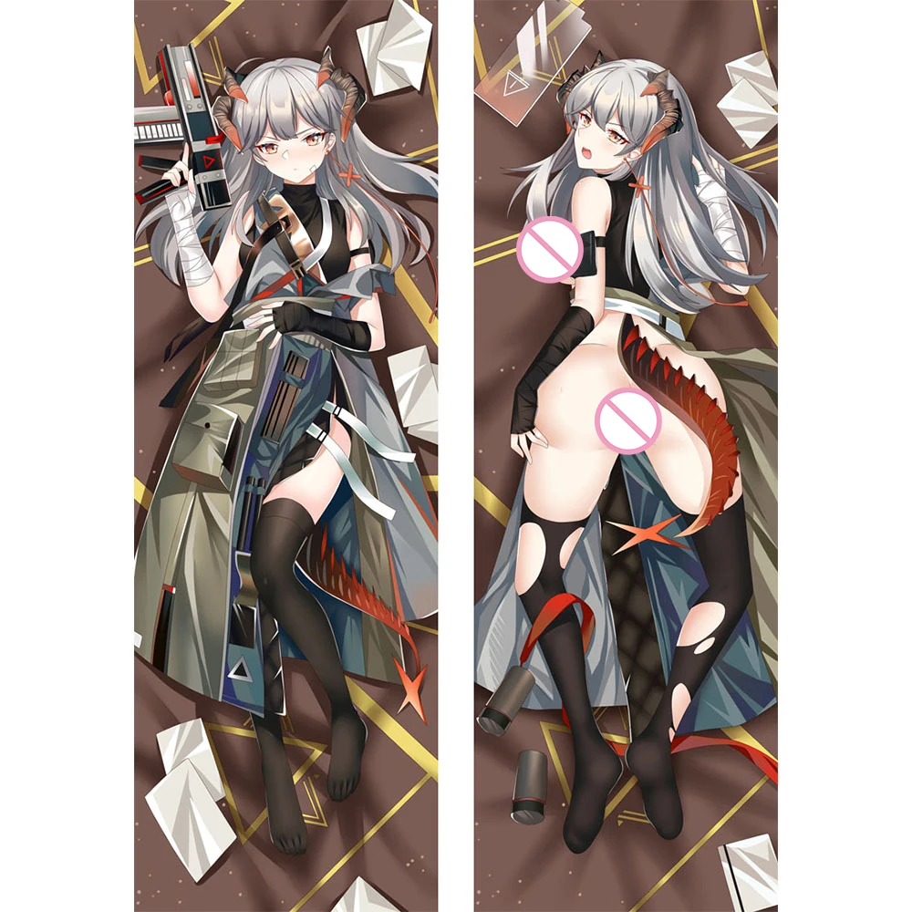 Arknights	 Saria Hugging Body Pillow Case Home Decor Textiles Decor Pillowcase Easy Carry and Clean Cover