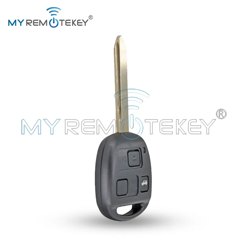 MYREMOTEKEY Car Remote Key Fob Control 736670-A TOY47 304/315/434 Mhz 3 Button PN 89071-05010 for Toyota Avensis 2004-2009
