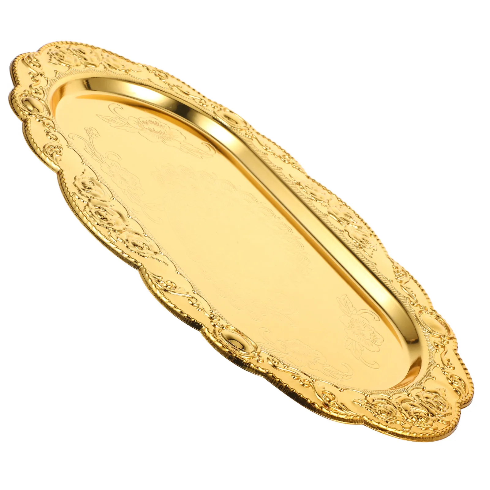 

Овальный металлический поднос для украшений: для колец, серег, помады, парфюма, мелочей, органайзер для хранения, поднос для туалетного столика