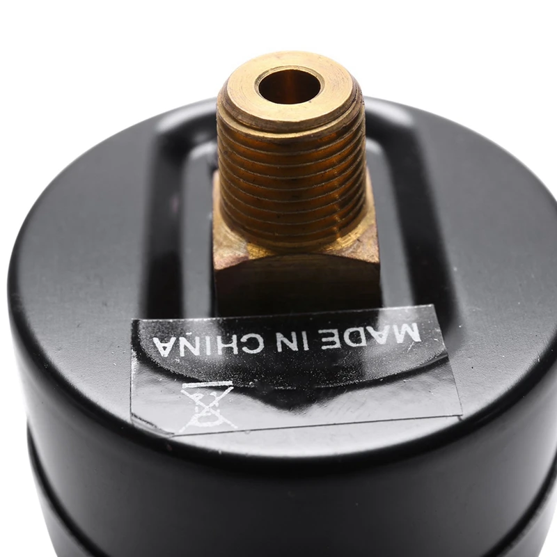 2X Ts-40 1/8 بوصة مقياس ضغط صغير للوقود الهواء النفط السائل المياه 0-20Bar / 0-300 Psi #6