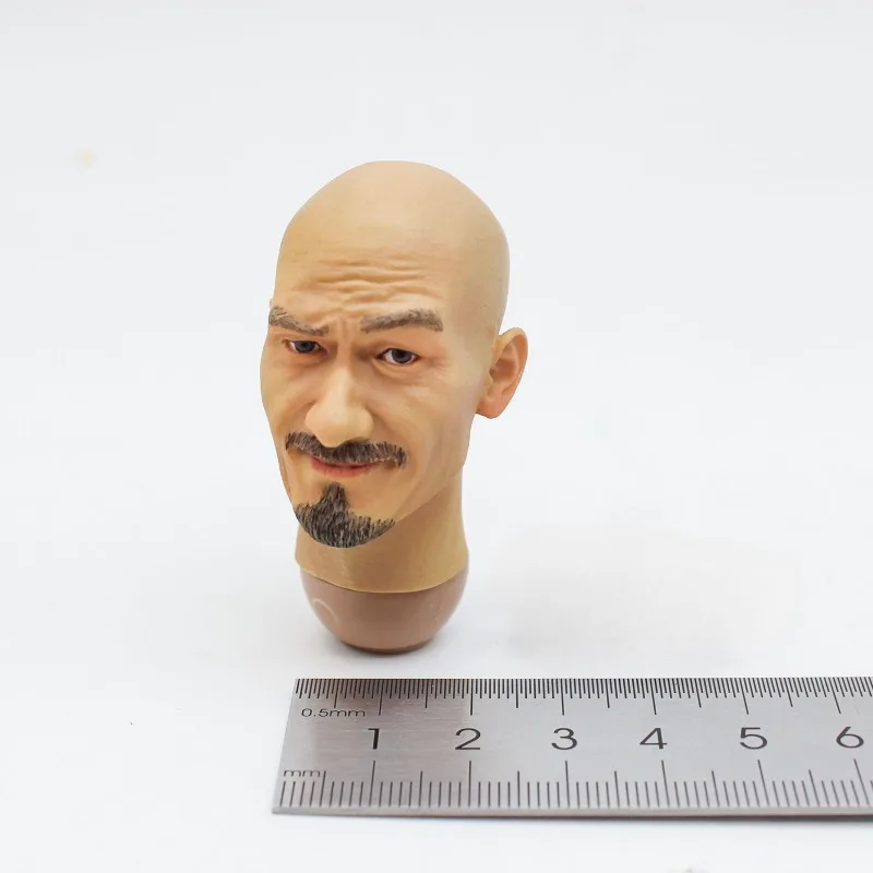 T26-25 1/6 Scale Asian Film Television Actor Karl Maka Head Sculpt Male Soldier Head Carving for 12Inch Action Figures Proprs