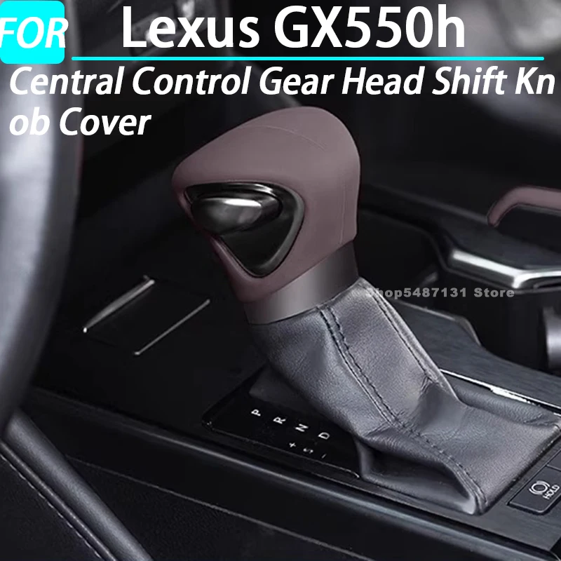

Car Central Control Gear Head Shift Knob Cover Sequin Trim for Lexus GX550h Interior Accessories 2024 2025