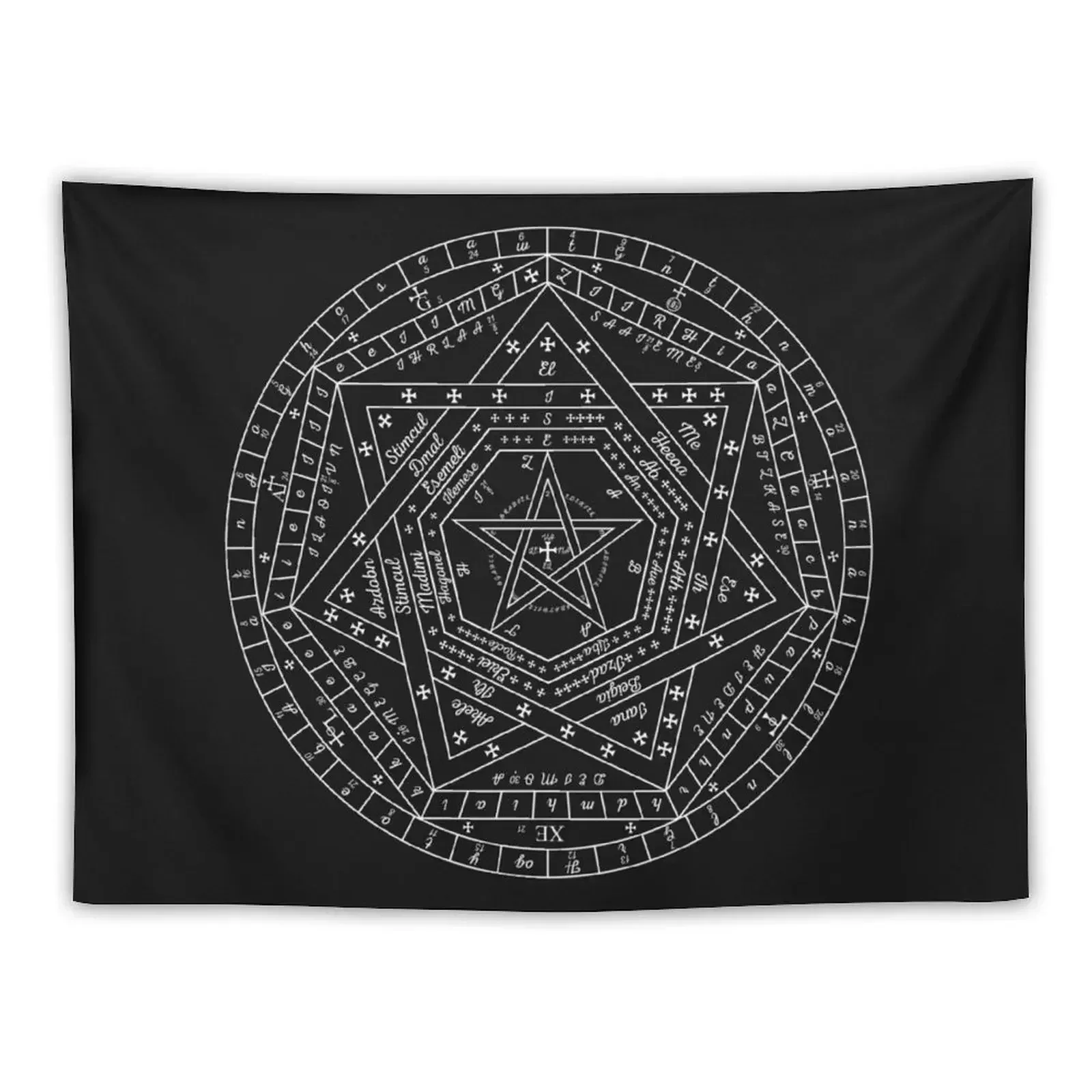 Sigillum Dei Aemeth Tapestry Aesthetic Room Decorations Wall Hangings Decoration Tapestry