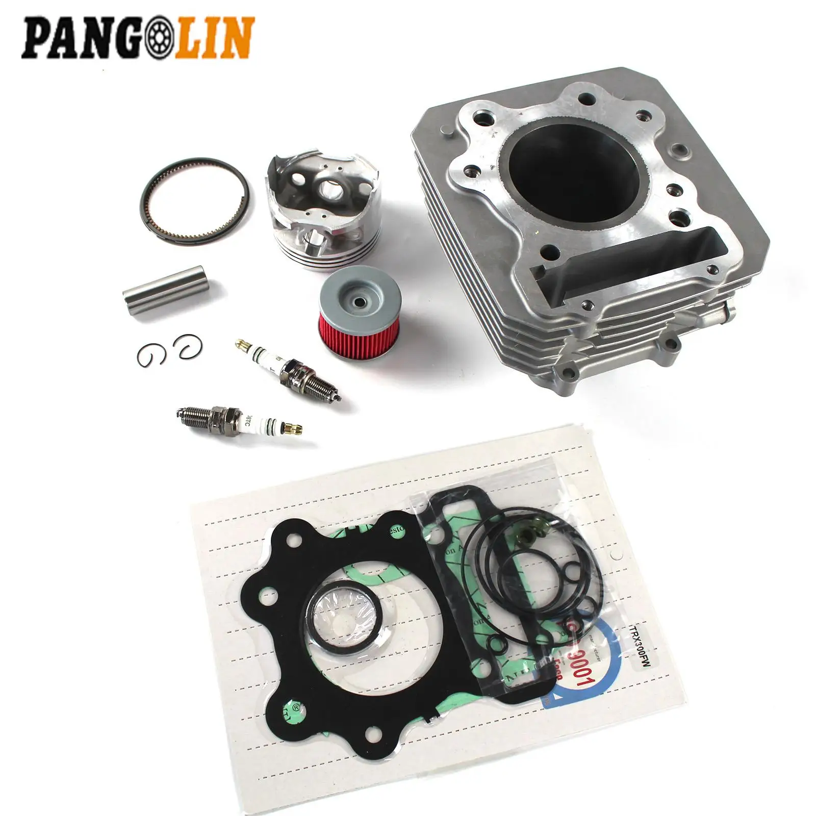 Kit de Reconstrucción de Cilindro de 74 mm para Motocicletas 4x4 2x4, para Honda TRX 300 Fourtrax FW 1988-2000, Accesorios de Moto, Repuesto