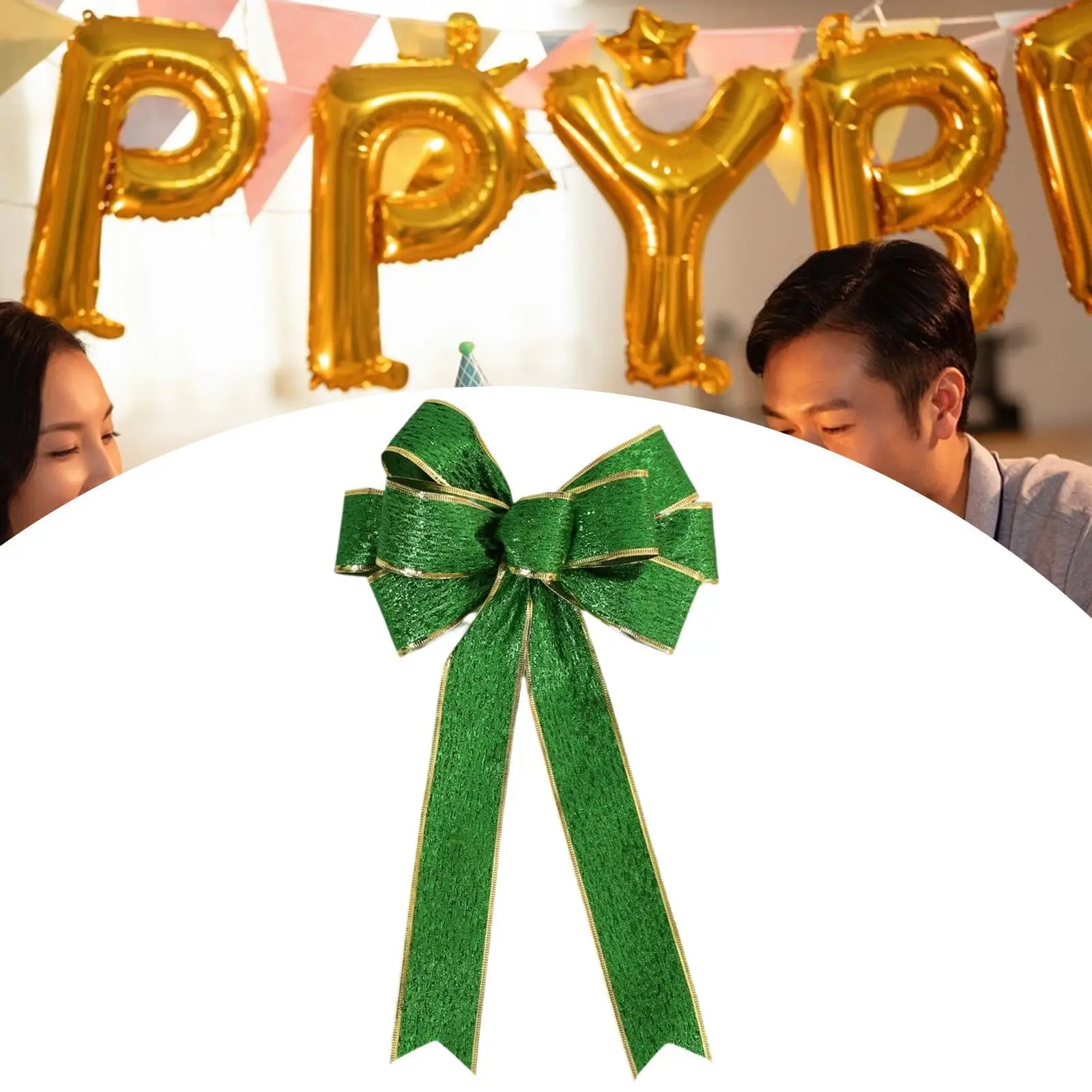 ST. Patrick's Day Bow Decorative Versatile Holiday Festival Green Decoration