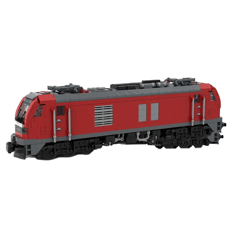 MOC Urban Transportation BR 159-Eurodual DB Freight Locomotive Building Blocks Model Technical Brick Assembly Toys Kid Xmas Gift